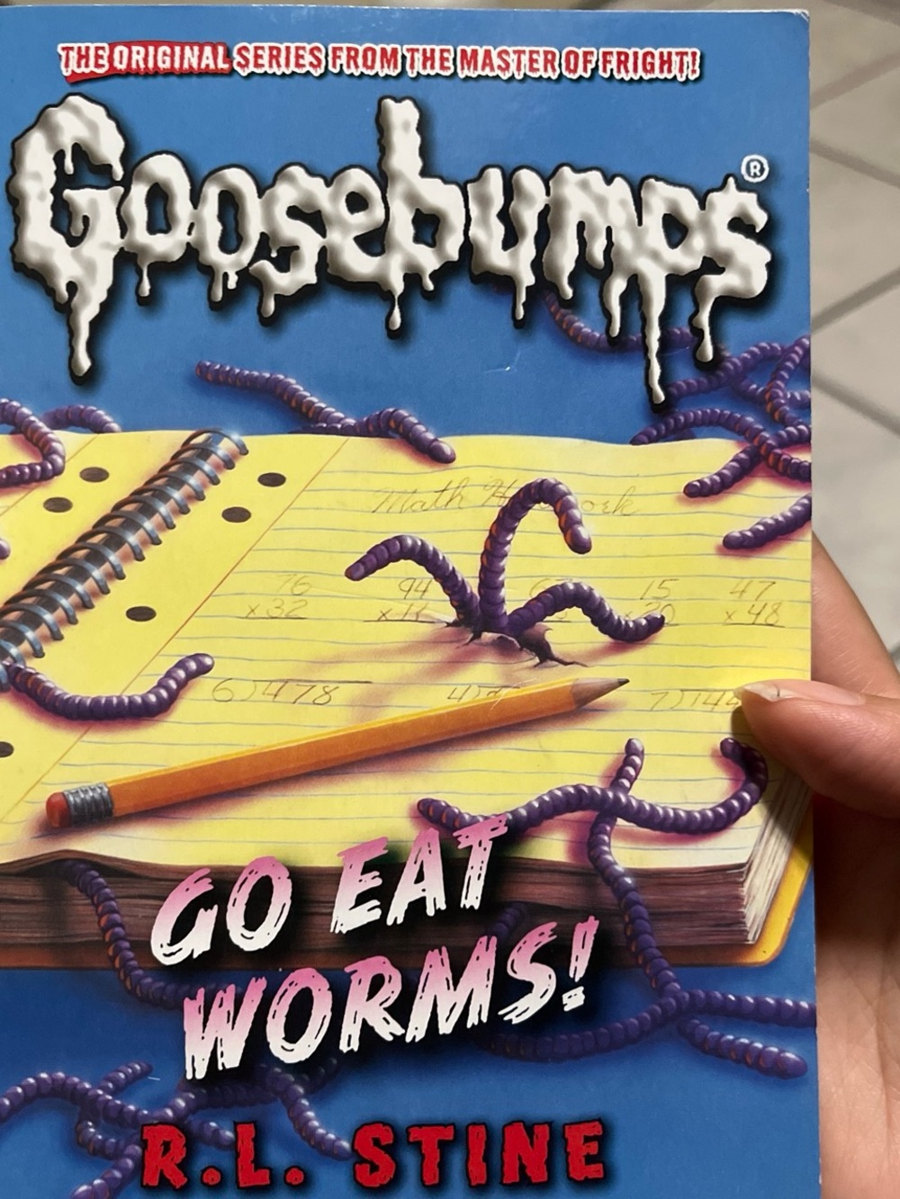 Goosebumps- Go Eat Worms! by R.L. Stine